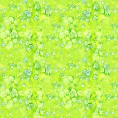 Seamless texture Watercolor background abstract paper green nature grass greenery summer plants foliage