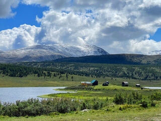 Beautiful landscape in the Altai mountains, Russia