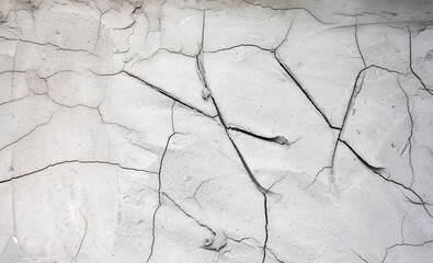 Obraz premium cracked concrete wall