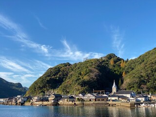 Fototapeta na wymiar 【世界遺産】天草の教会 / The Sakitsu Church, World Cultural Heritage in Amakusa islands, Japan