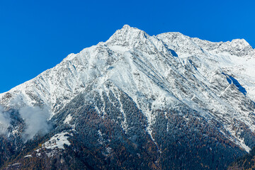 Zielspitz Gipfel 3006 m / Texelgruppe / Südtirol Bozen - obrazy, fototapety, plakaty