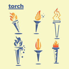set of torch