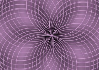 Abstract digital art background in monochrome 3d lilac