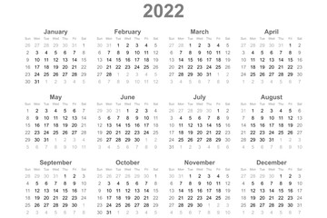 Calendar in 2022 Use a financial plan to make you happy.