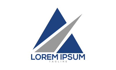 Unique letter logo Modern and minimalist vector and abstract logo