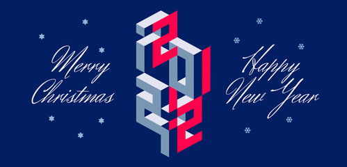 2022 New Year greeting card