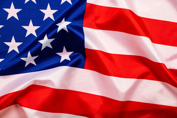 Flag of the United States of America background