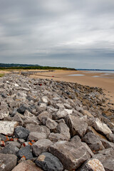 Beach and sea in Brittany