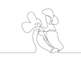 mother holding her child in her arms having a good time