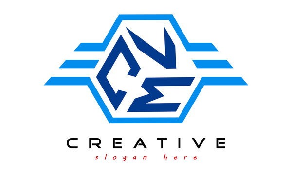 emblem badge with wings CVM letter logo design vector, business logo, icon shape logo, stylish logo template