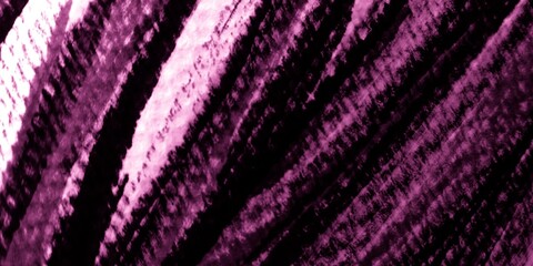 Violet Antique Tiger Illustration. Dirti Stripe. Lilac Skin. Line Illustration Animals. Lilac Tiger...