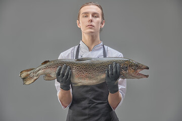salmon for exquisite dish