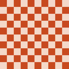red and soft pink chess board background