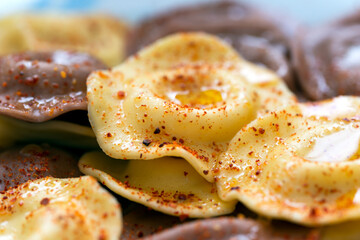 Tortelli ripieni ai funghi porcini, Cucina Italiana