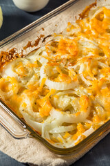 Baked Organic Cheesy Tennessee Onions