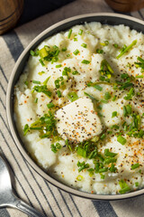 Homemade Organic Mashed Cauliflower