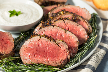 Homemade Grassfed Roast Beef Tenderloin