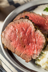 Homemade Grassfed Roast Beef Tenderloin