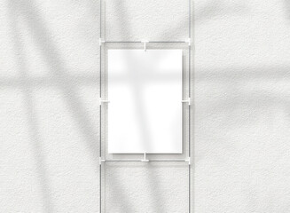 3d Urban Poster Stand Mockup