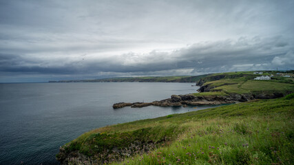 Naklejka premium Cornwall coast