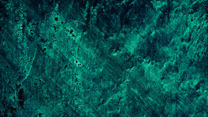 dark green grunge abstract concrete wall texture background
