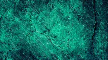 dark green grunge abstract concrete wall texture background