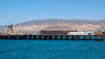Diques y estructuras del puerto de Almería
