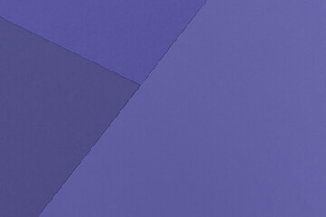 Violet geometric paper background. Color of the year 2022 - Very Peri.