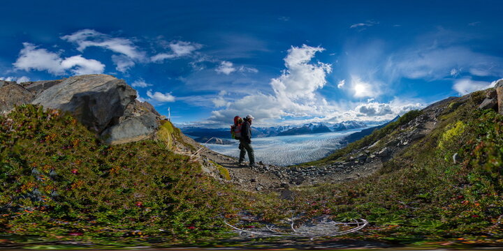 Torres Del Paine En 360 Grados. Paso John Gardner