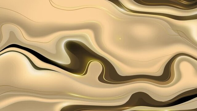 abstract colorful wavy background animation. Liquid acrylic texture. Abstract background with curled stripes or chaotic lines