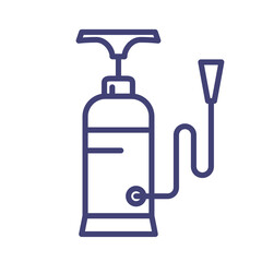 Disinfection service sprayer, insect extermination, poison balloon with handle, treatment equipment, vector