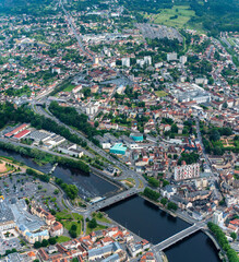 Fototapeta premium Ville de Montluçon - Allier