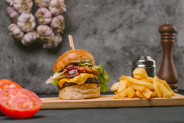 Hamburguesa irresistile