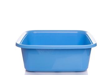 empty basin on white isolated background