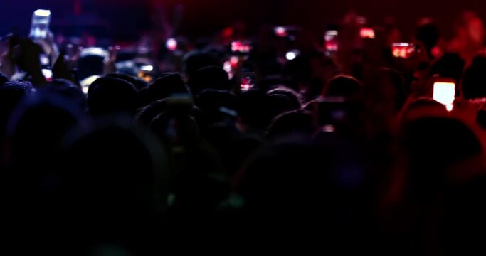 abstract background new year light bulb celebration party text christmas people crowd group celebrity background