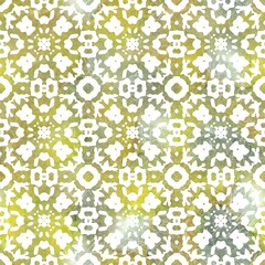 Seamless white on color interior wall tile style surface pattern design for print. High-quality illustration. Ornate overlay contemporary textile graphic design. Floor wall cover in Portuguese style.