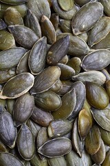 Pumpkin seeds pile