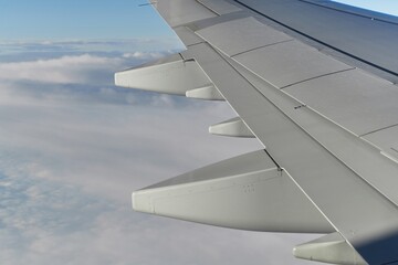 Flying on a plane