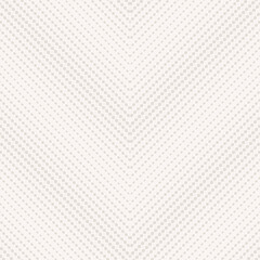 Vector halftone chevron stripes seamless pattern. Subtle geometric texture with gradient transition effect, small diamonds, rhombuses in zigzag shape. Abstract beige and white minimal geo background