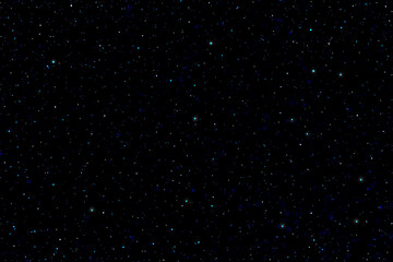 Starry night sky.  Galaxy space background.  Stars in the night. 