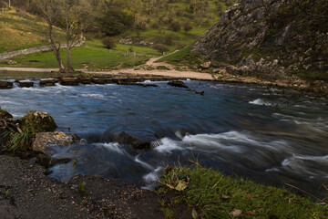 Stepping stones on the River Dove