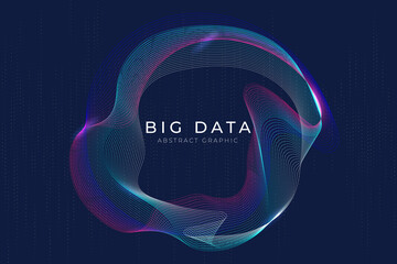 Artificial intelligence background. Digital technology, deep learning and big data concept. Abstract tech visual for industry template. Cyber artificial intelligence background.