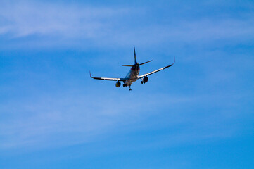 aircraft in flight