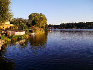 Obraz premium Urlaub am Lychener Stadtsee
