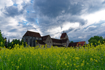 Naklejka na ściany i meble Kloster Reichenau am Bodensee