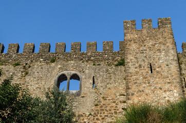 Castle in the medieval castle of Pombal, Portugal