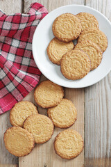 Oat biscuit cookies