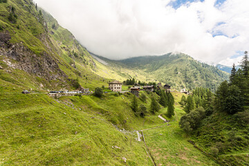 Camposecco Lake Valley, in Natural Park of Alta Valle Antrona, Piedmont, Italy