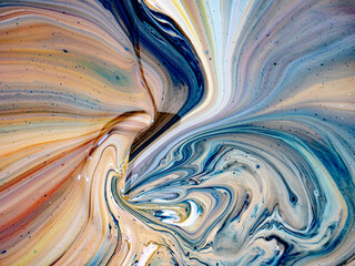 Abstract Colorful Marble Forms for Creative Designs	