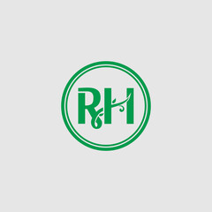 Initial RH Decoration Logo Concept
